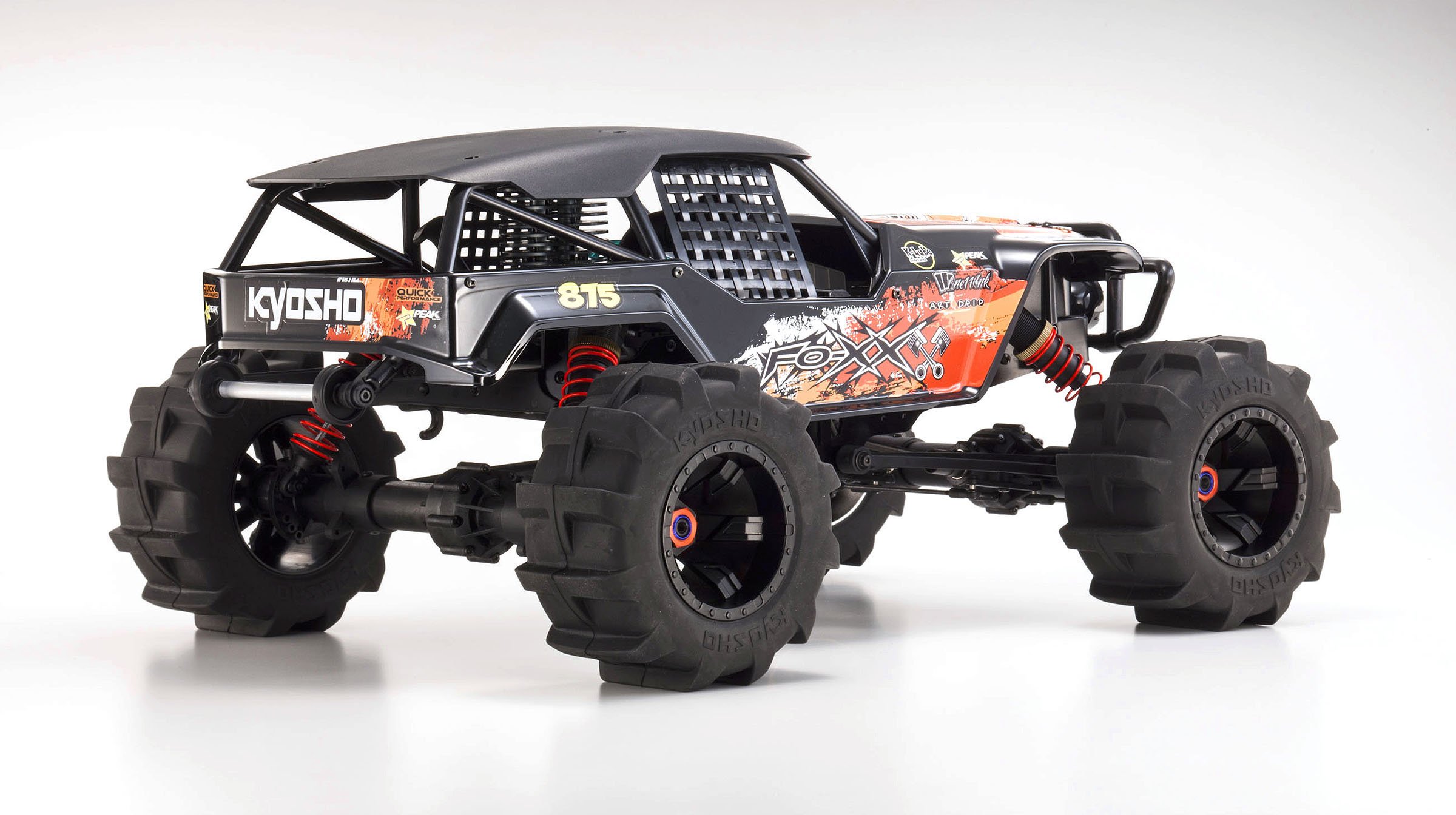 Marlo ⭐︎プロフ参照⭐︎　KYOSHO 1/10 ブラック Kyosho Nitro-Powered FO-XX Formula Off-Road RC Truck with 2.4 GHz